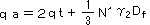 qa=2qt+1/3N'��2Df